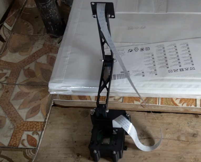 Securing the Pi to the floor